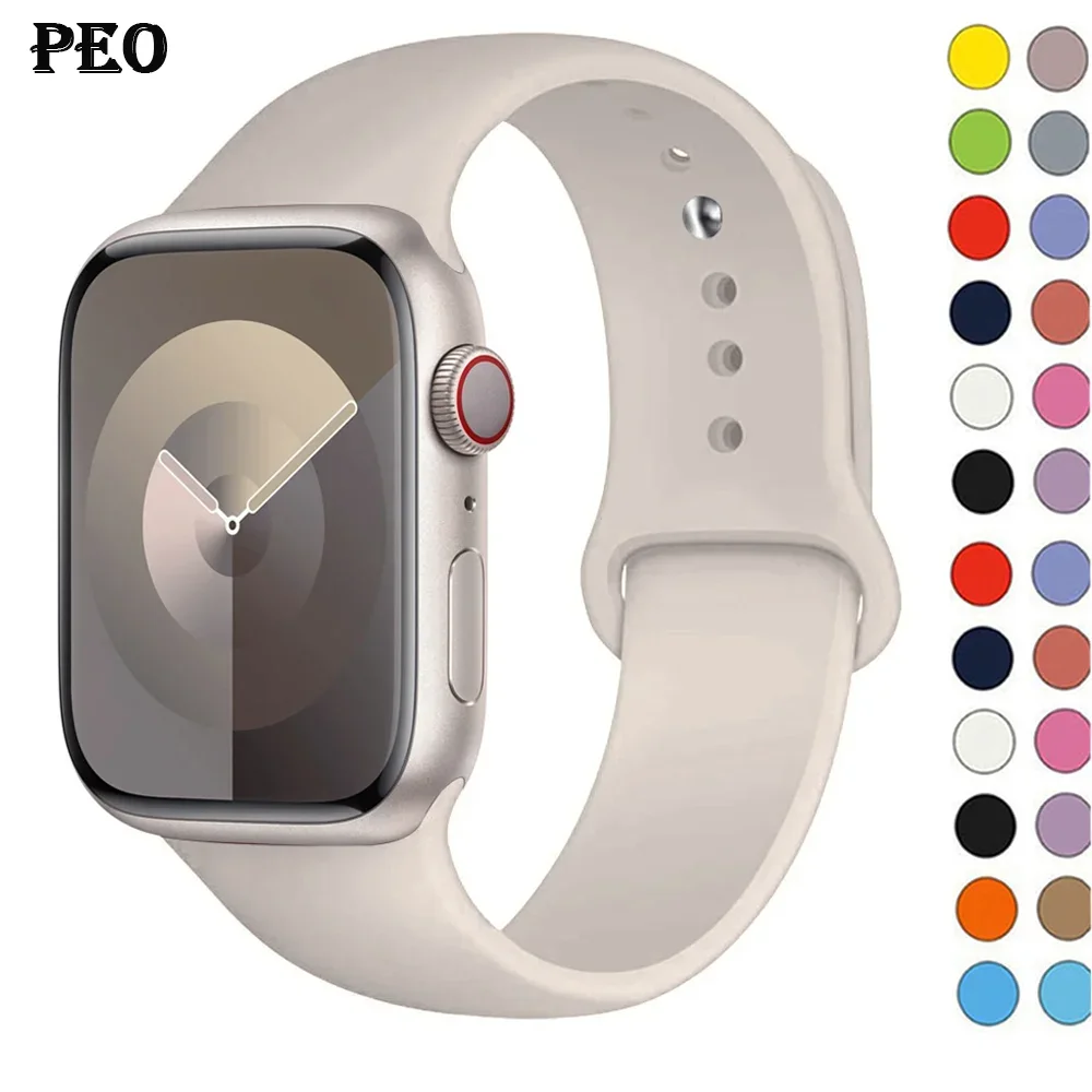 Smartwatch Apple Watches For Men - Bracelet en Silicone pour Apple Watch,