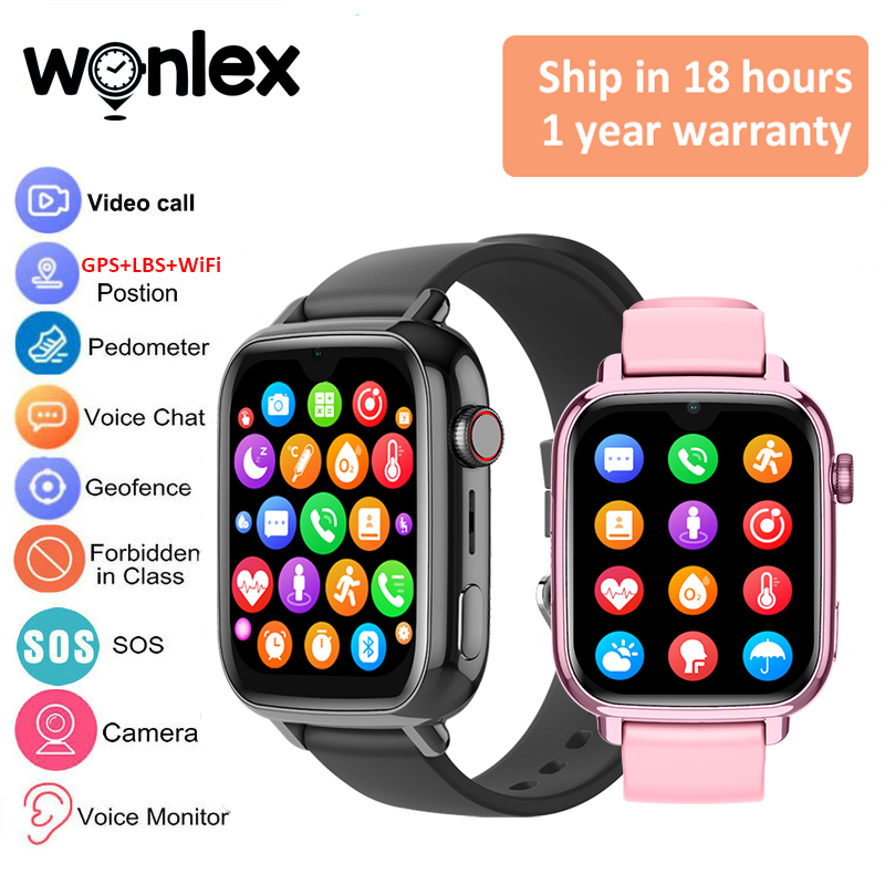 Smartwatch Watches For Kids With Gps - Wonlex KT34 montre intelligente pour enfants