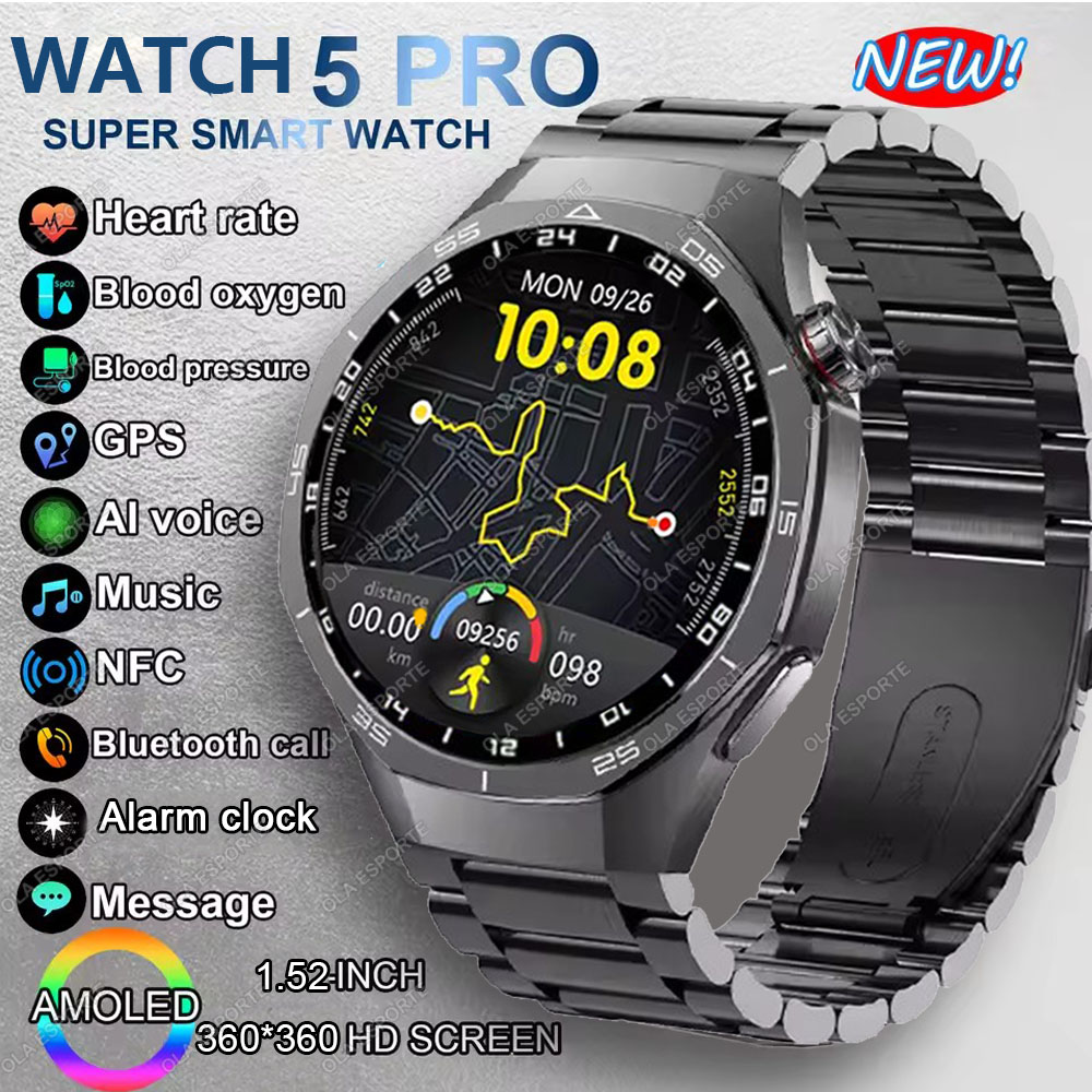 Smartwatch Sports Watches For Women - Nouvelle montre connectée Watch 5 Pro,