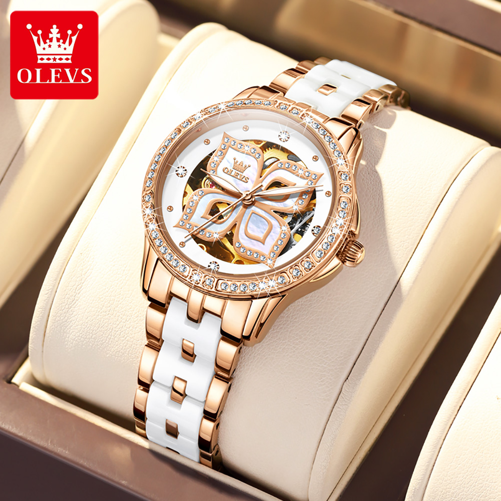 Anti-Magnetic Watch - Montres pour femmes OLEVS 6612, cadran