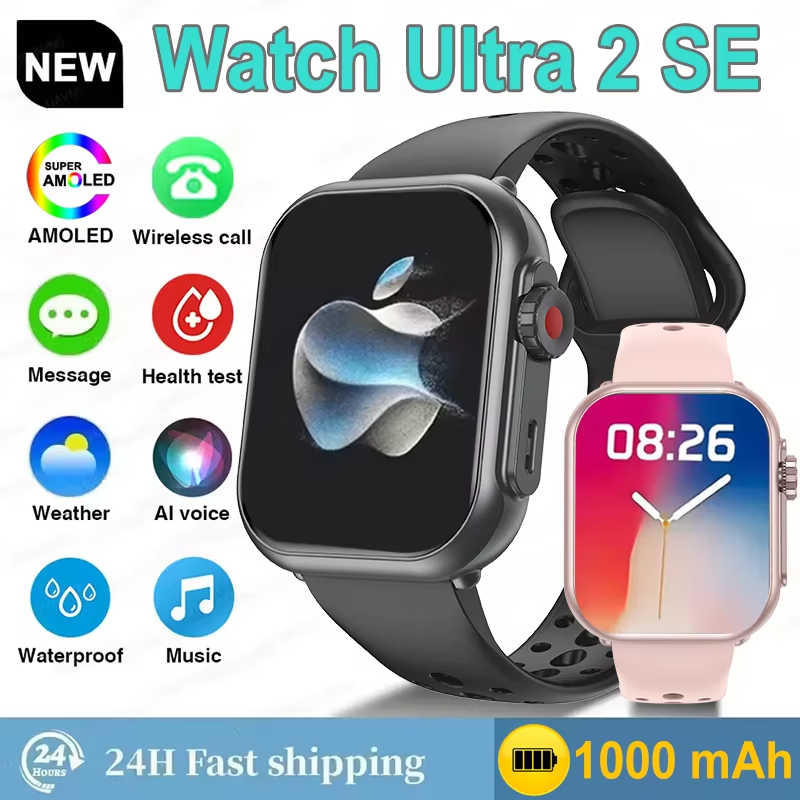 Smartwatch Apple Watches For Men - Montre connectée Ultra2 SE pour homme