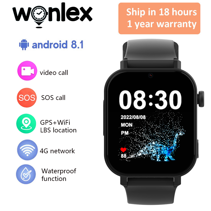 Smartwatch Watches For Kids With Gps - Wonlex KT36 4G montre intelligente enfants