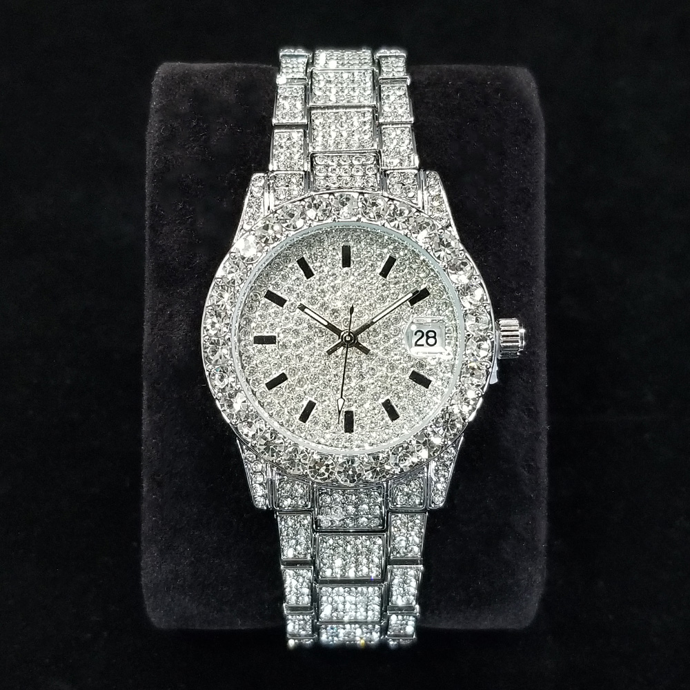Montres élégantes en diamant p - Anti-Magnetic Watch avis et prix