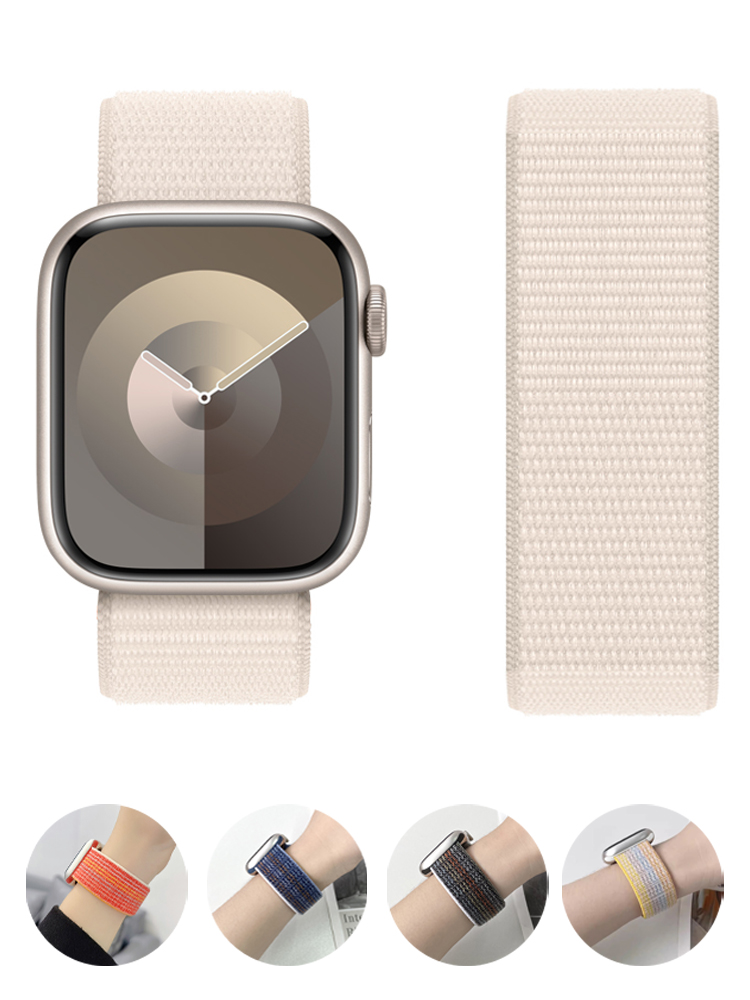 Bracelet à boucle en Nylon pou - Smartwatch Apple Watches For Men avis et prix