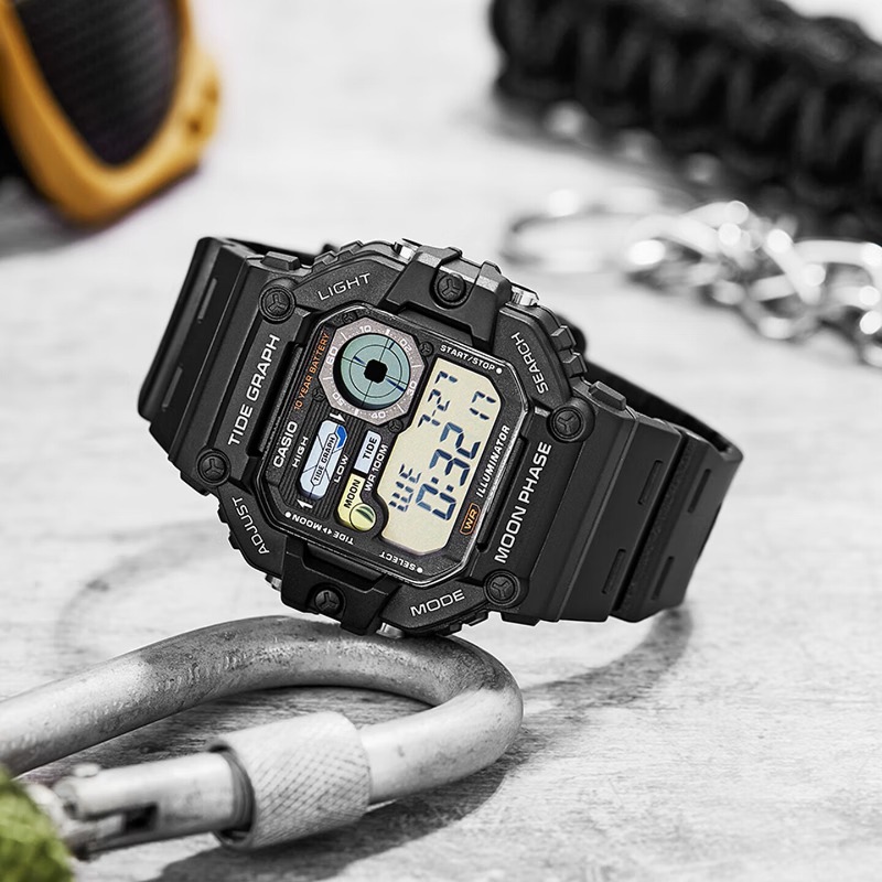 Montre numérique Casio série W - Vintage Digital Watch avis et prix