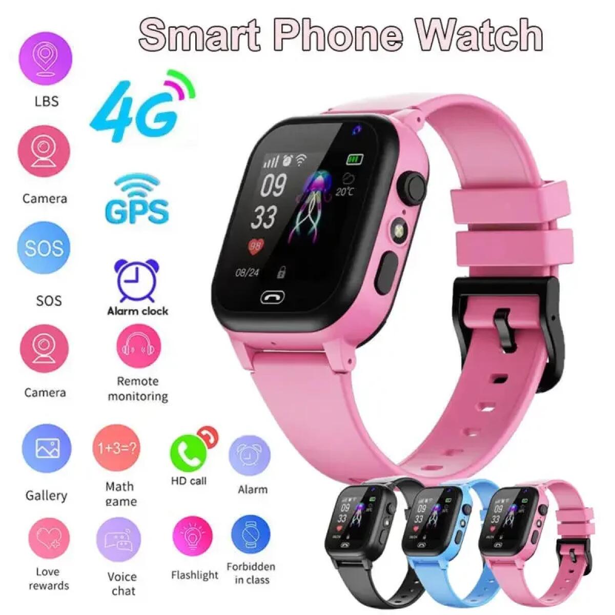 Montre intelligente pour enfan - Smartwatch Watches For Kids With Gps avis et prix