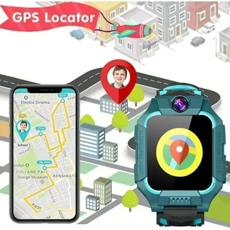 Montre connectée pour enfants  - Smartwatch Watches For Kids With Gps avis et prix
