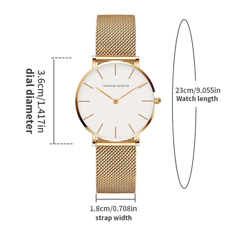 Montre pour femme Hannah Marti - Anti-Magnetic Watch avis et prix