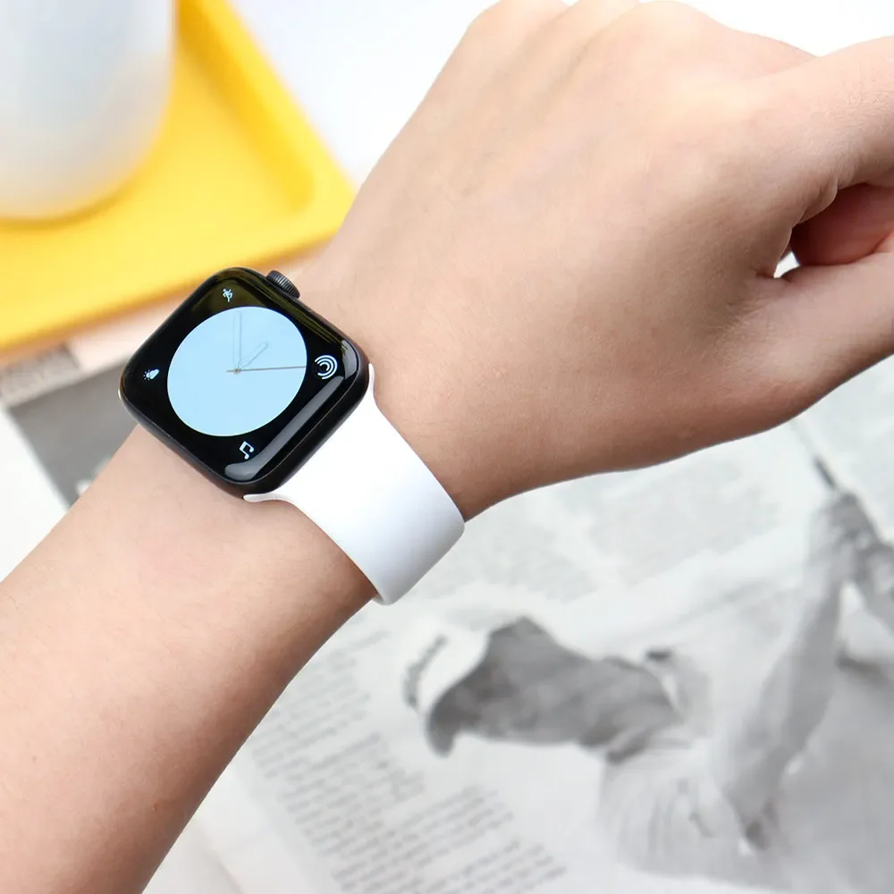 Bracelet en Silicone pour Appl - Smartwatch Apple Watches For Men avis et prix