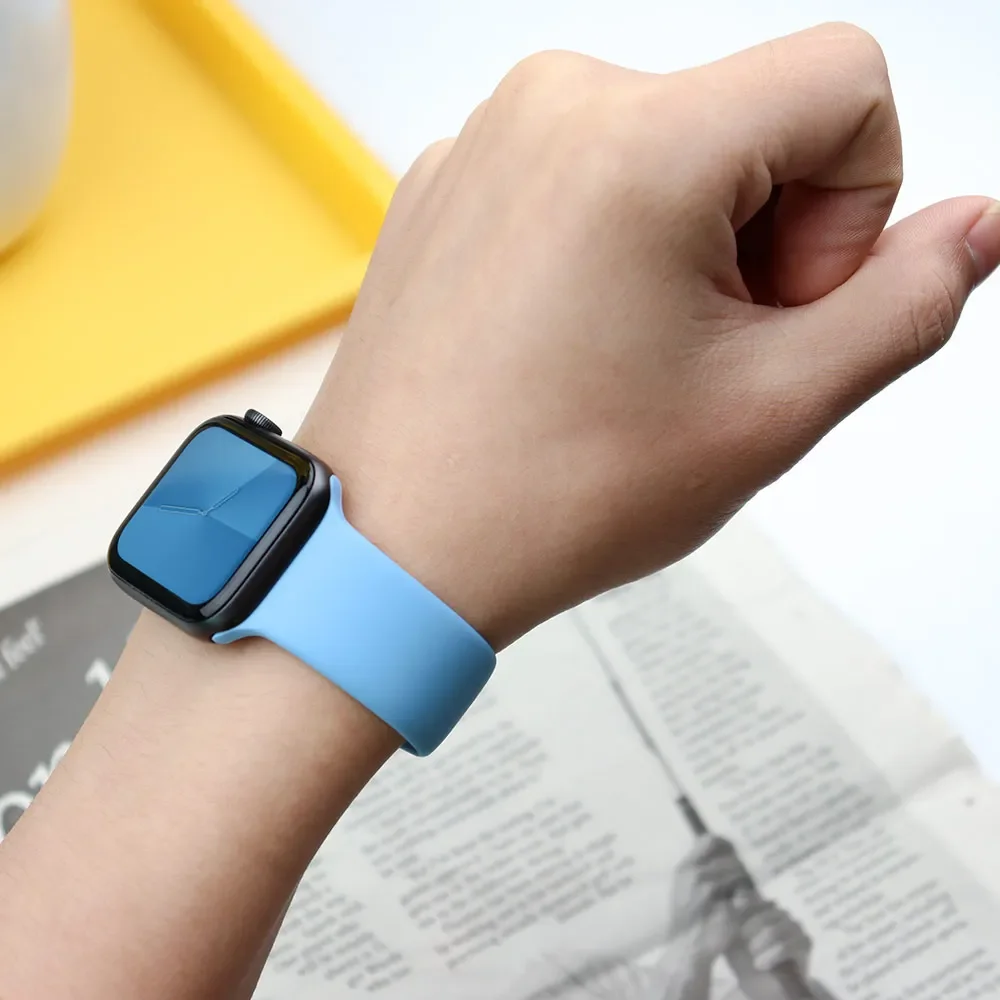 Bracelet en Silicone pour Appl - Smartwatch Apple Watches For Men avis et prix