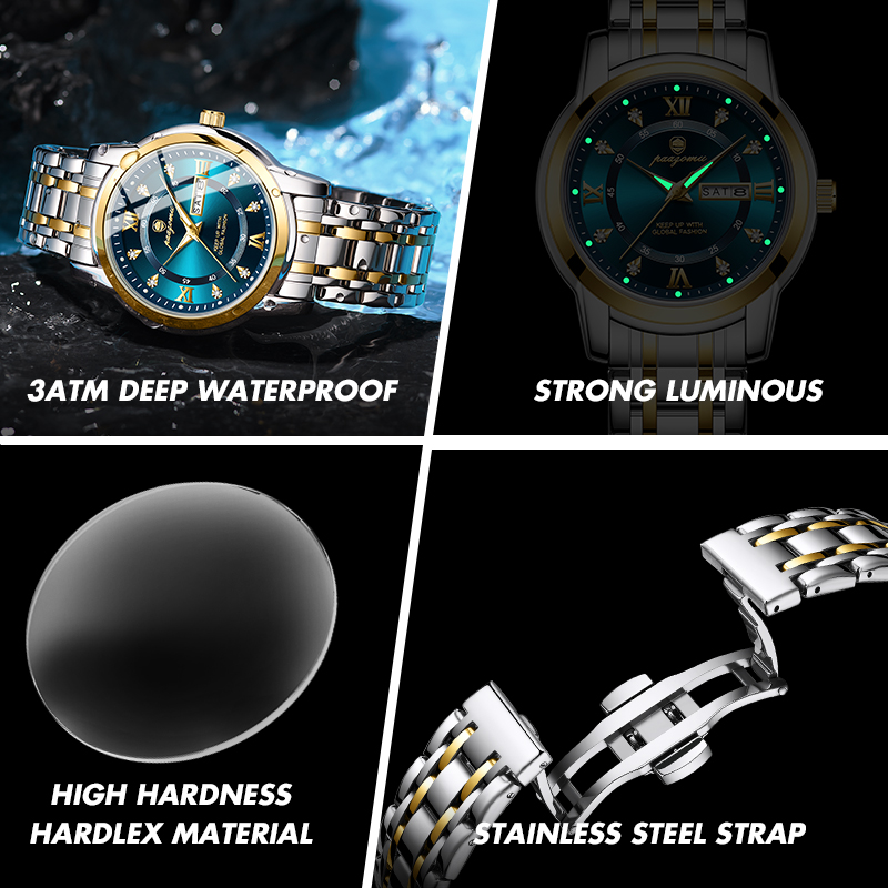 Montre PAAZOMU pour homme et f - Smartwatch Luxury Watches For Men avis et prix