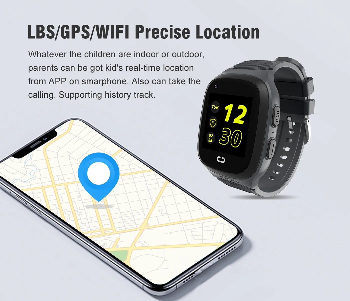 4G enfants Smartwatch SOS étan - Smartwatch Watches For Kids With Gps avis et prix