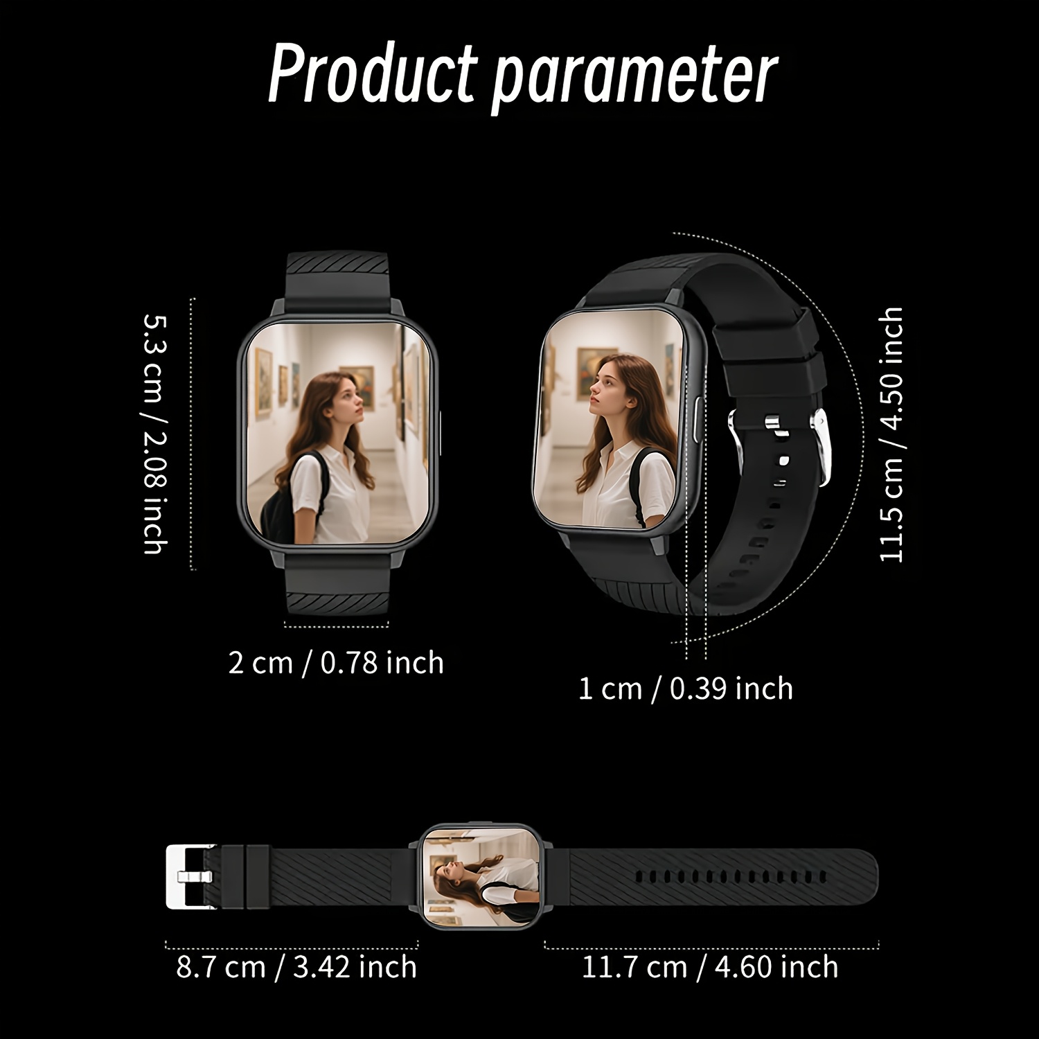 Montre connectée de sport, écr - Smartwatch Sports Watches For Women avis et prix