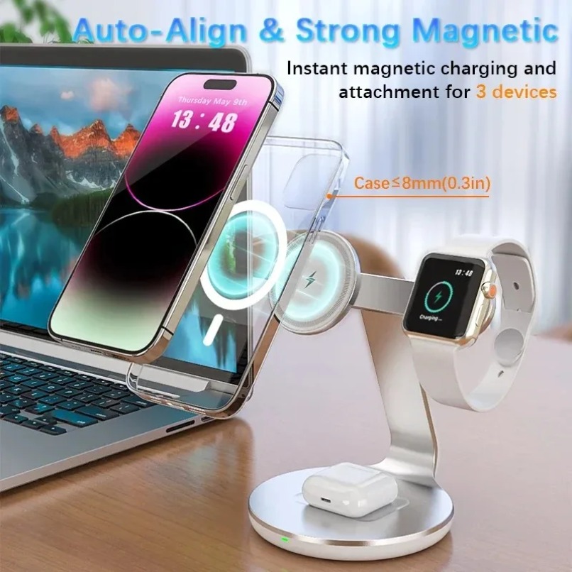 Support de chargeur sans fil 3 - Smartwatch Apple Watch avis et prix
