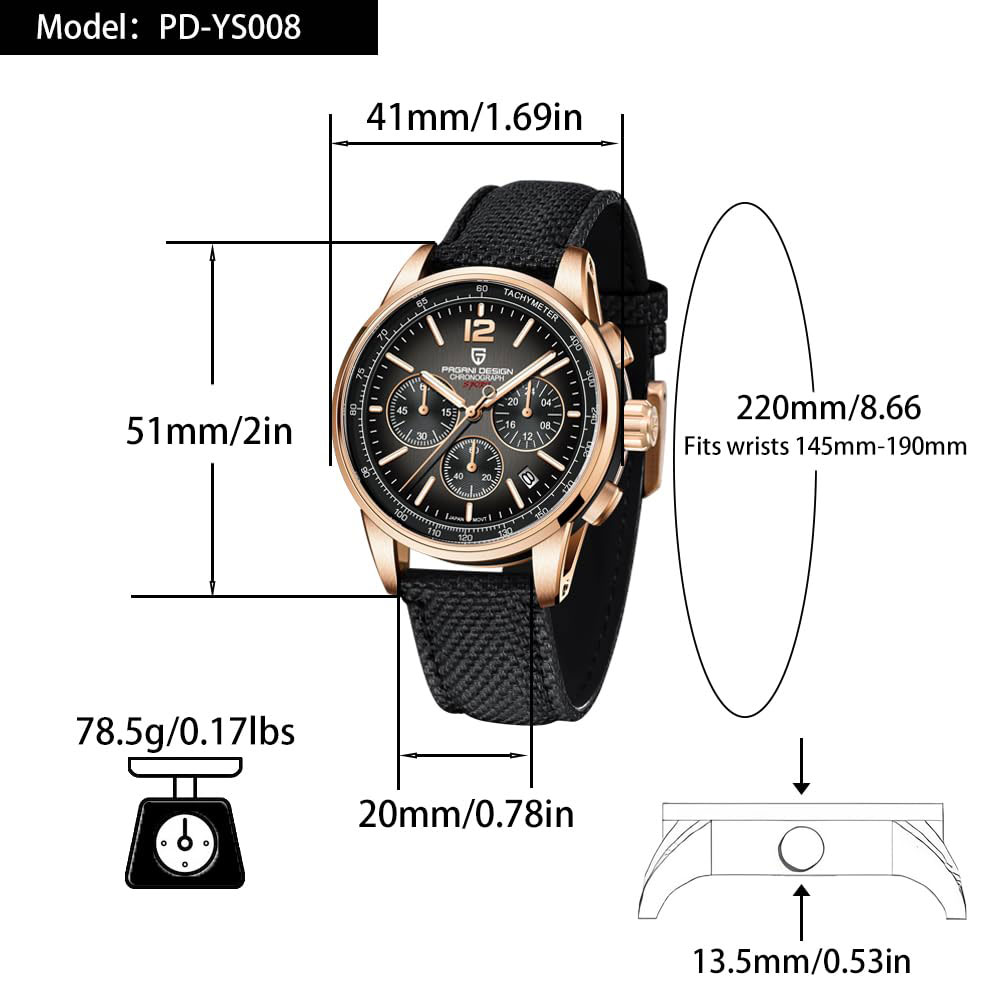 PAGANI DESIGN nouvelle montre  - Anti-Magnetic Watch avis et prix