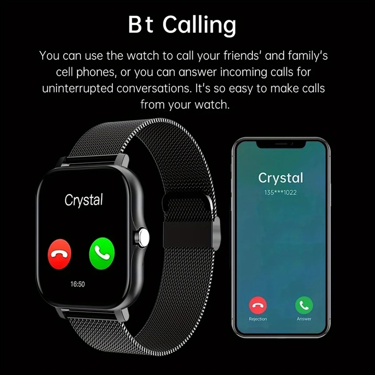 Montre intelligente pour Andro - Smartwatch Sports Watches For Women avis et prix