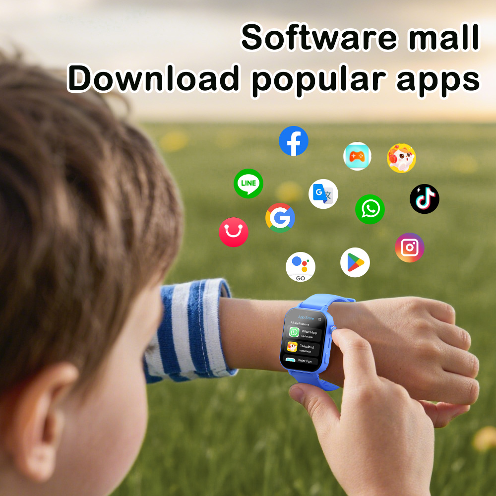 Wonlex KT36 4G montre intellig - Smartwatch Watches For Kids With Gps avis et prix
