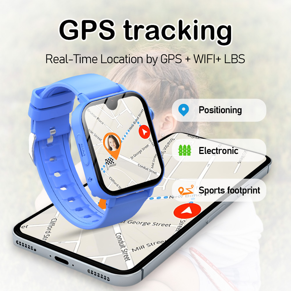 Wonlex KT36 4G montre intellig - Smartwatch Watches For Kids With Gps avis et prix