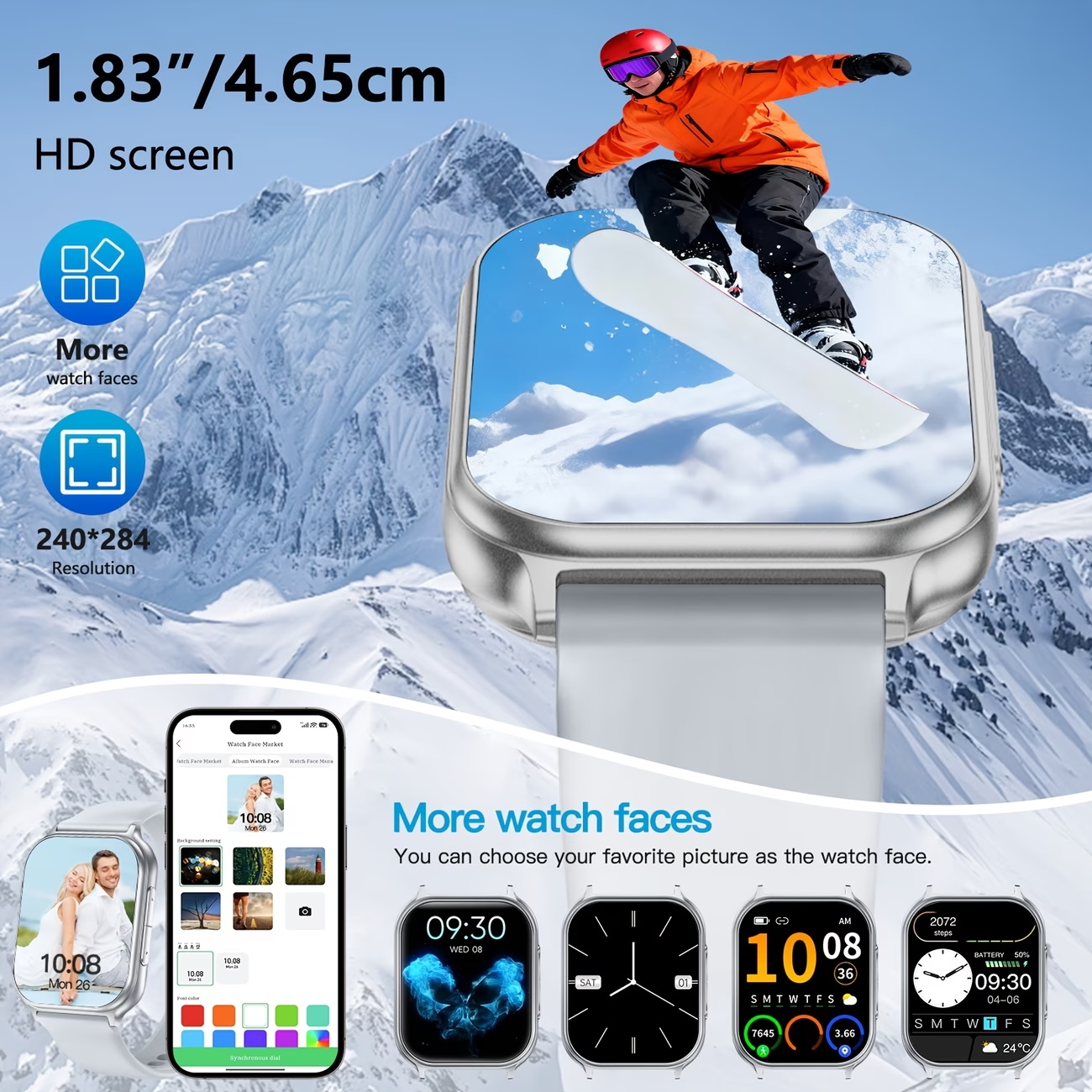 Nouvelle montre connectée 2026 - Smartwatch Sports Watches For Women avis et prix