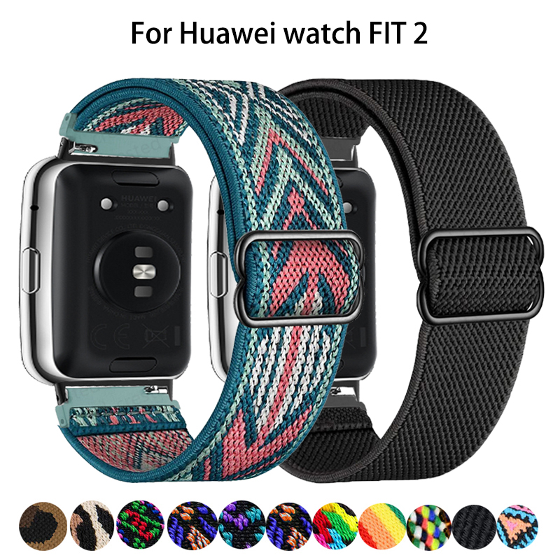 Scrunchie – Bracelet en Nylon  - Huawei Smartwatch Watch Fit avis et prix