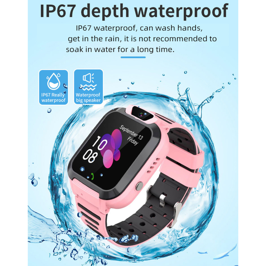 Montre intelligente étanche po - Smartwatch Watches For Kids With Gps avis et prix
